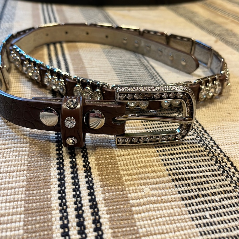 Leather belt